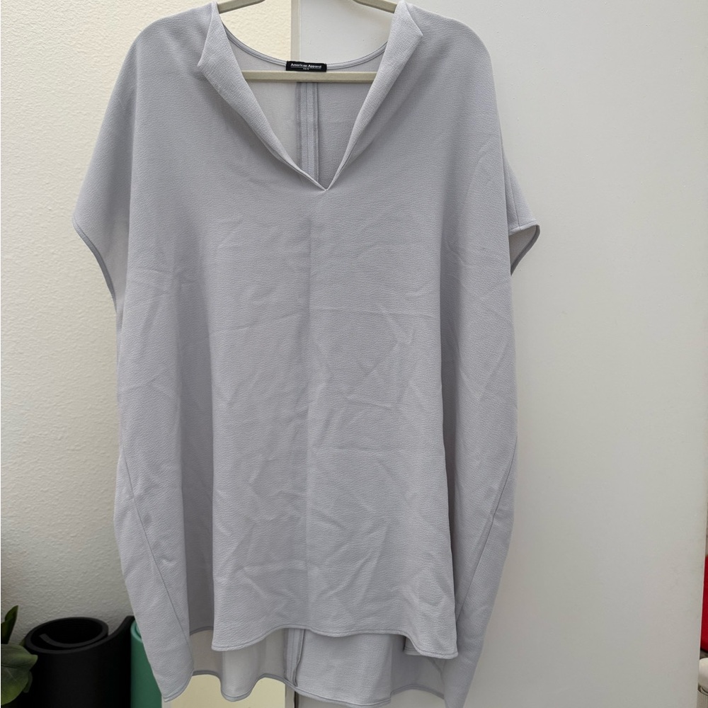 American Apparel Light Gray Mini Dress